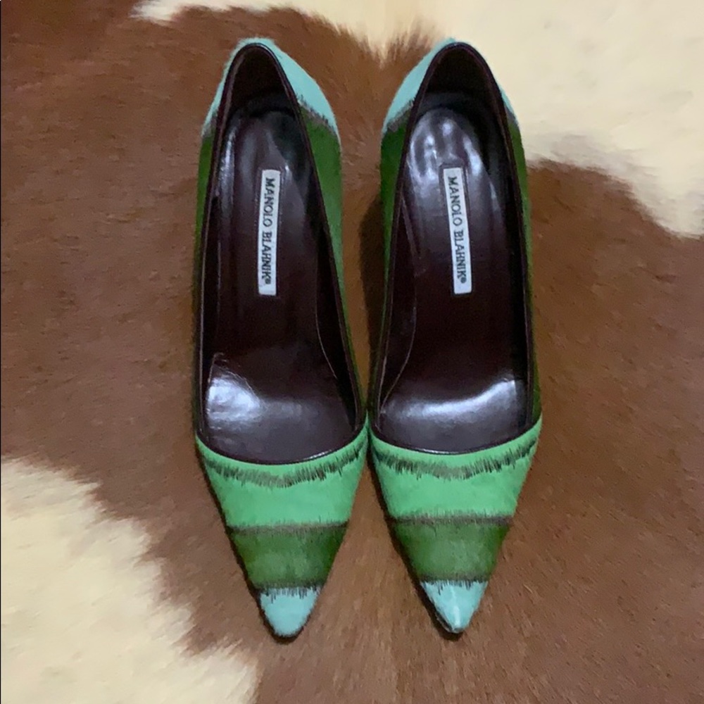 Manolo Blahnik stilettos size 8.5